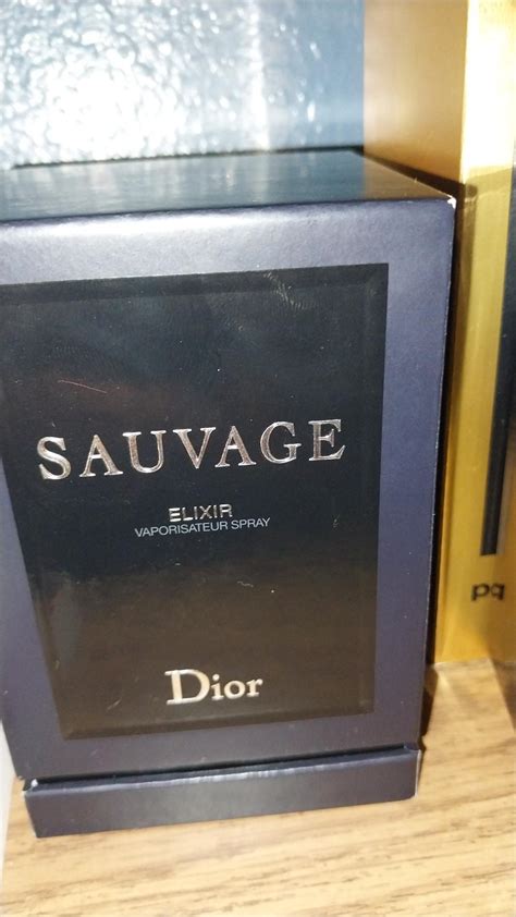 dior sauvage elixir how many sprays